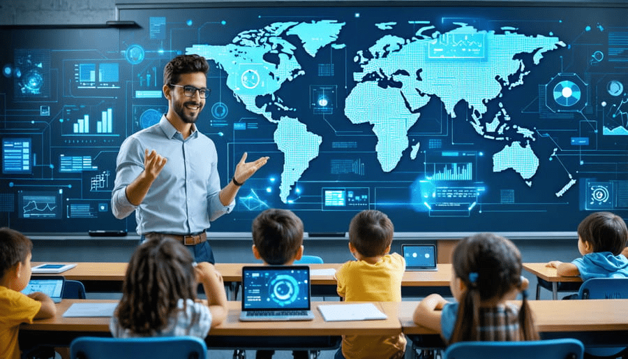 AI-powered smart classroom in Pakistan
