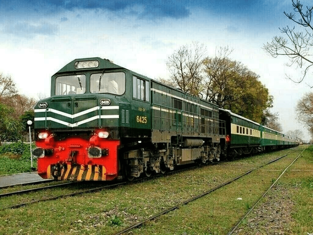 Railway workers, Pakistan Karachi-Rohri line
