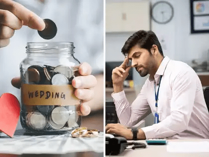 Gen Z girl holding a savings jar labeled “Budget 2025”


