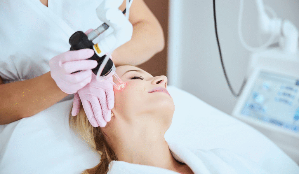 Fractional CO2 laser skin tightening for anti-aging results